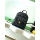 Repliche Zaino Chanel 25K Pelle di vitello granata AS5793 Nero Imitazioni False Online
