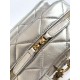 Repliche Zaino Chanel 25K Pelle di vitello granata AS5793 Argento Imitazioni False Online