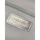 Repliche Zaino Chanel 25K Pelle di vitello granata AS5793 Argento Imitazioni False Online