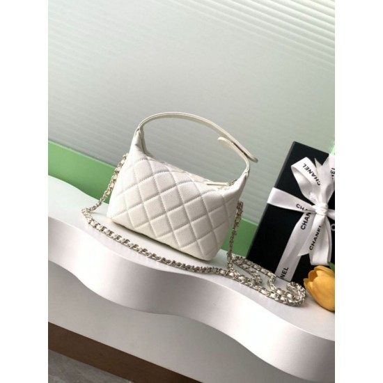 Replica Pochette Chanel 25S con catena Pelle di vitello granata AP4747 Bianco Imitazioni False Repliche Pochette Chanel 25S con catena Pelle di vitello granata AP4747 Bianco Imitazioni False Online