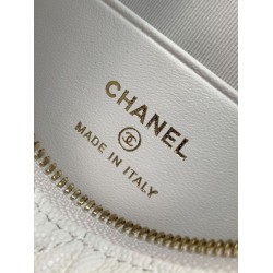 Replica Pochette Chanel 25S con catena Pelle di vitello granata AP4747 Bianco Imitazioni False Repliche Pochette Chanel 25S con catena Pelle di vitello granata AP4747 Bianco Imitazioni False Online
