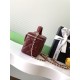 Repliche Borsa a tracolla Chanel 25C Vanity con catena AP4404 Borgogna Imitazioni False Online