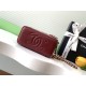 Repliche Borsa a tracolla Chanel 25C Vanity con catena AP4404 Borgogna Imitazioni False Online