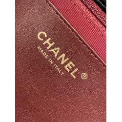 Repliche Borsa a tracolla Chanel 25C Vanity con catena AP4404 Borgogna Imitazioni False Online