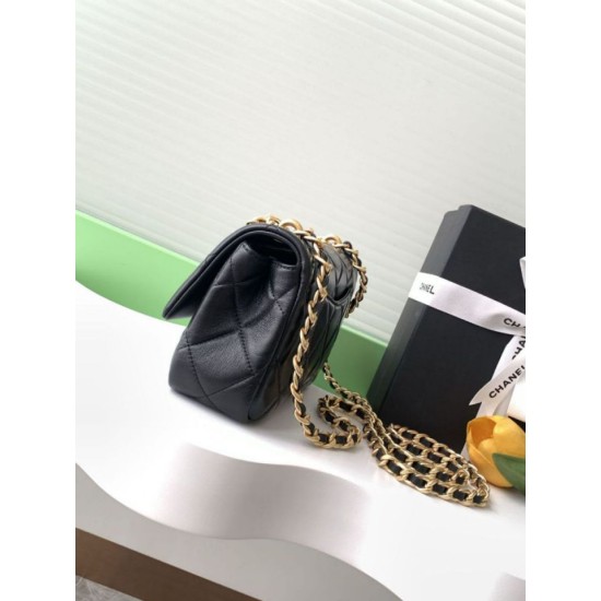 Repliche Borsa a tracolla Chanel Matelasse Coco AS4595 Nero Imitazioni False Online