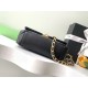 Repliche Borsa a tracolla Chanel Matelasse Coco AS4595 Nero Imitazioni False Online