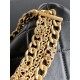Repliche Borsa a tracolla Chanel Matelasse Coco AS4595 Nero Imitazioni False Online