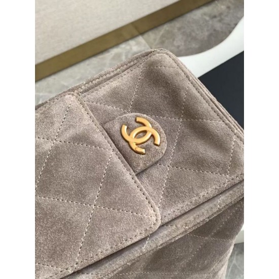 Replica Borsa tote Chanel grande con tracolla a catena AS5303 Scamosciato Grigio Imitazioni False Repliche Borsa tote Chanel grande con tracolla a catena AS5303 Scamosciato Grigio Imitazioni False Online