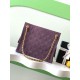 Repliche Borsa tote Chanel grande con tracolla a catena AS5303 Scamosciato Viola Imitazioni False Online
