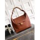 Repliche Borsa hobo Chanel Maxi AS5839 Pelle di vitello marrone Imitazioni False Online