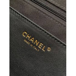 Repliche Borsa hobo Chanel AS5838 Pelle di vitello nera Imitazioni False Online