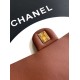 Repliche Borsa hobo Chanel AS5838 Pelle di vitello marrone Imitazioni False Online