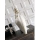 Repliche Borsa hobo Chanel AS5838 Pelle di vitello bianca Imitazioni False Online