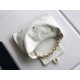 Repliche Borsa hobo Chanel AS5838 Pelle di vitello bianca Imitazioni False Online