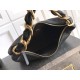 Repliche Borsa Hobo Chanel Piccola AS5837 Pelle di Vitello Nera Imitazioni False Online