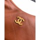 Repliche Borsa Hobo Chanel Piccola AS5837 Pelle di Vitello Marrone Imitazioni False Online