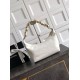 Repliche Borsa Hobo Chanel Piccola AS5837 Pelle di Vitello Bianca Imitazioni False Online