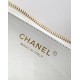 Repliche Borsa Hobo Chanel Piccola AS5837 Pelle di Vitello Bianca Imitazioni False Online