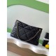 Repliche Borsa Shopping Chanel AS5740 Pelle di Agnello Nera Imitazioni False Online