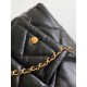 Repliche Borsa Shopping Chanel AS5740 Pelle di Agnello Nera Imitazioni False Online