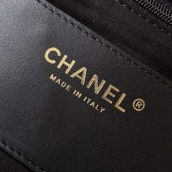 Repliche Borsa Maxi Flap Chanel AS5727 Pelle di Agnello Nera Imitazioni False Online
