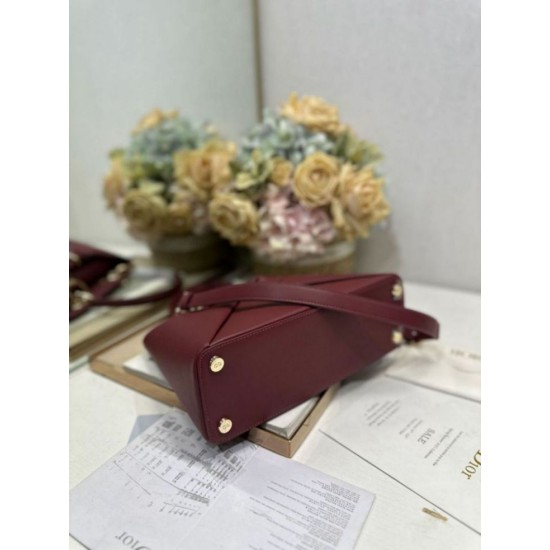 Replica borsa tote Dior CD 26SS fiocco bordeaux Imitazioni False Repliche borsa tote Dior CD 26SS fiocco bordeaux Imitazioni False Online