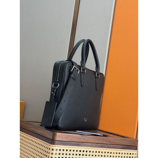Repliche Borsa tote Dior CD Icon Uomo con cerniera nera Imitazioni False Online