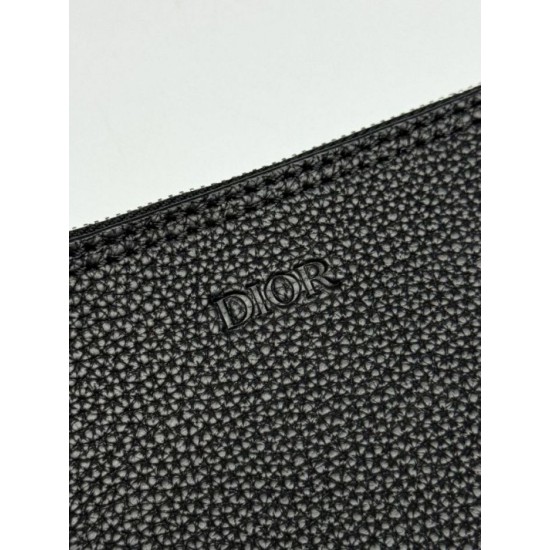 Repliche borsa tote Dior Privé Icons Uomo nera in pelle di vitello Imitazioni False Online