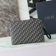 Repliche pochette Dior A4 cerniera borsa Dior Oblique nera Imitazioni False Online