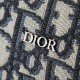 Repliche pochette Dior A4 cerniera borsa Dior Oblique nera Imitazioni False Online