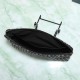 Repliche pochette Dior A4 cerniera borsa Dior Oblique nera Imitazioni False Online