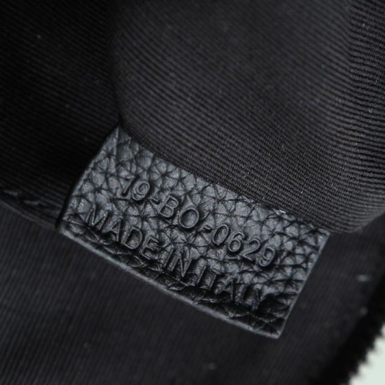 Repliche pochette Dior A4 cerniera borsa Dior Oblique nera Imitazioni False Online
