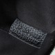 Repliche pochette Dior A4 cerniera borsa Dior Oblique nera Imitazioni False Online