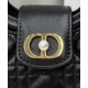 Repliche Mini borsa a mano Dior Jolie Cannage S3123 Nero Imitazioni False Online