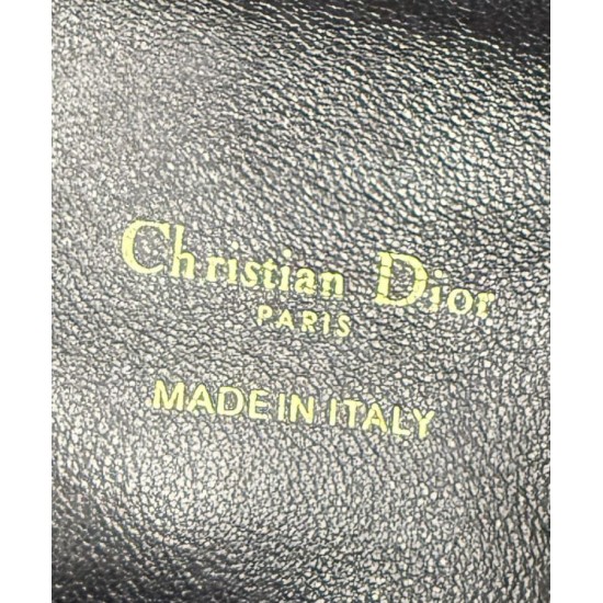 Repliche Mini borsa a mano Dior Jolie Cannage S3123 Nero Imitazioni False Online