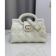 Repliche Mini borsa a mano Dior Jolie Cannage S3123 Beige Imitazioni False Online