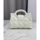 Repliche Mini borsa a mano Dior Jolie Cannage S3123 Beige Imitazioni False Online