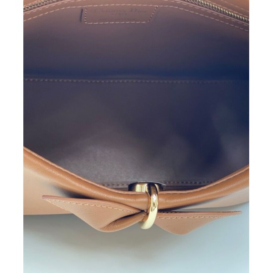 Replica Dior CD 26SS Borsa tote con fiocco color caffè Imitazioni False Repliche Dior CD 26SS Borsa tote con fiocco color caffè Imitazioni False Online