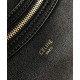 Repliche Borsa tote a spalla media Luggage Celine morbida pelle di agnello lucida nera Imitazioni False Online