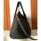 Repliche Borsa tote a spalla media Luggage Celine morbida pelle di agnello lucida nera Imitazioni False Online