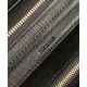 Repliche Borsa tote a spalla media Luggage Celine morbida pelle di agnello lucida nera Imitazioni False Online
