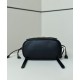 Repliche Zaino con coulisse da donna Fendi Cappuccino Vintage Nero Imitazioni False Online