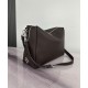 Repliche Borsa a tracolla Fendi Lui Media/Grande 7VA667 Caffè Imitazioni False Online