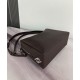Repliche Borsa a tracolla Fendi Lui Media/Grande 7VA667 Caffè Imitazioni False Online