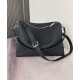 Repliche Borsa a tracolla Fendi Lui Media/Grande 7VA667 Nero Imitazioni False Online