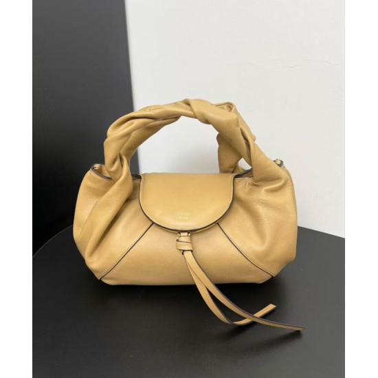 Repliche Borsa tote Fendi Spy Mini/Piccola/Grande Albicocca Imitazioni False Online