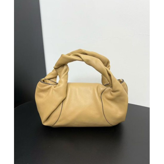 Repliche Borsa tote Fendi Spy Mini/Piccola/Grande Albicocca Imitazioni False Online