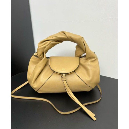 Repliche Borsa tote Fendi Spy Mini/Piccola/Grande Albicocca Imitazioni False Online
