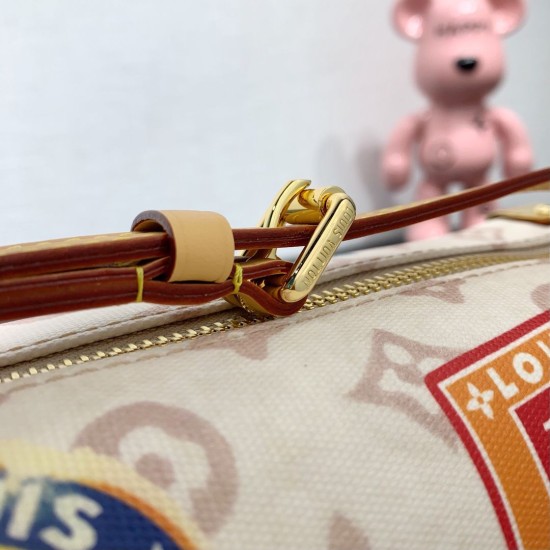 Repliche Perfette LV M14606 Borsa media Side Trunk Monogram Dune Flight Mode Imitazioni False Online