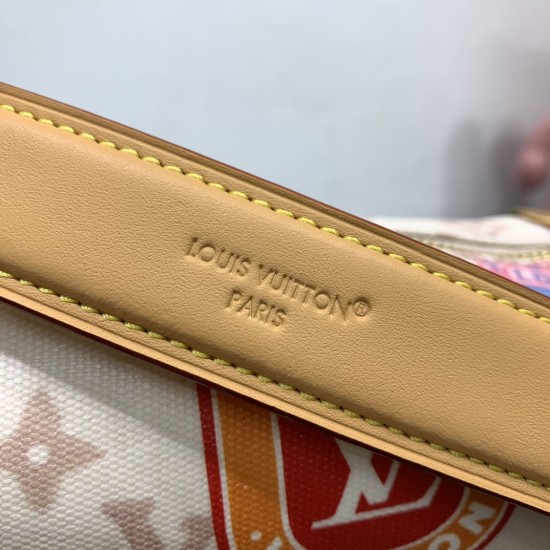 Repliche Perfette LV M14606 Borsa media Side Trunk Monogram Dune Flight Mode Imitazioni False Online